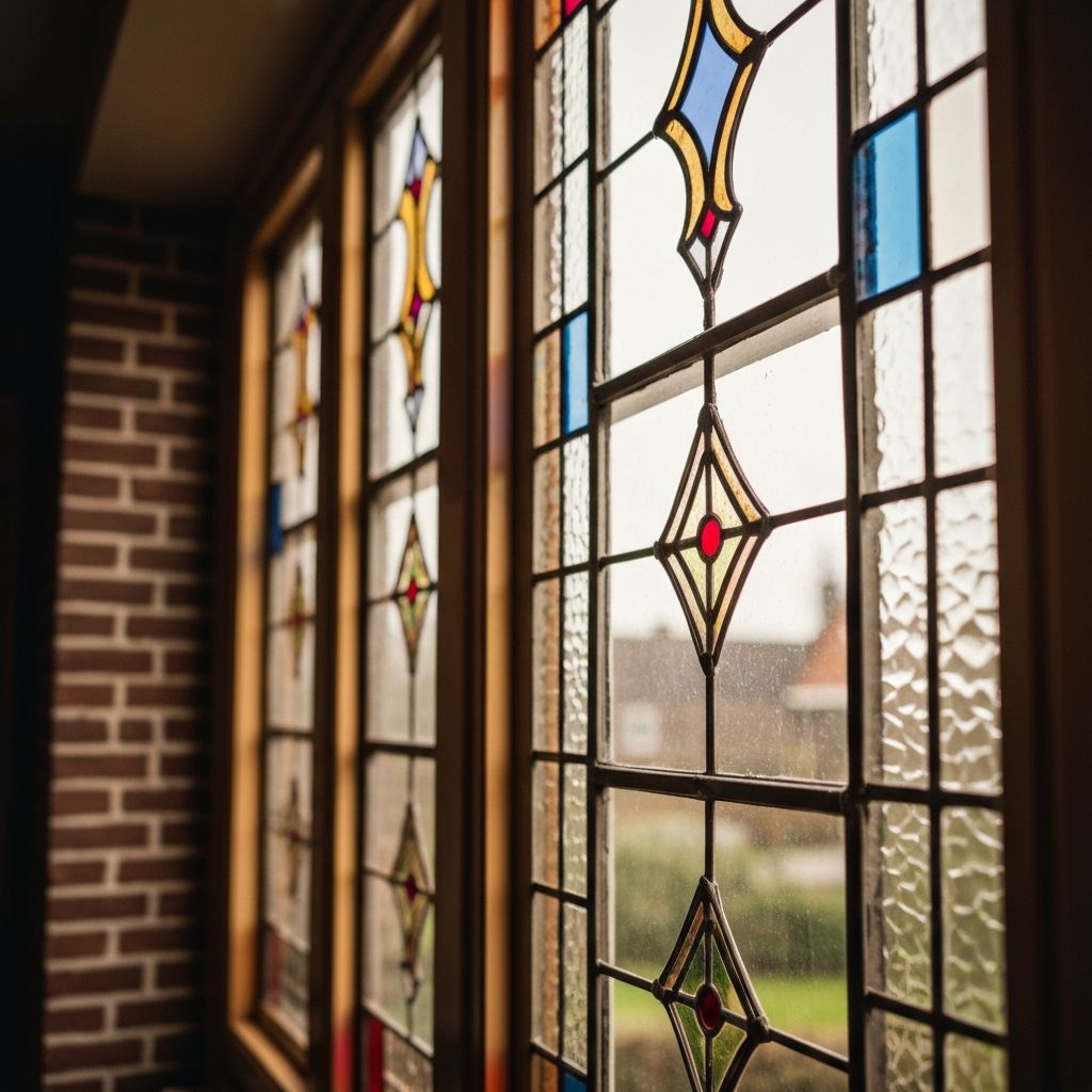 Glas-in-lood raam